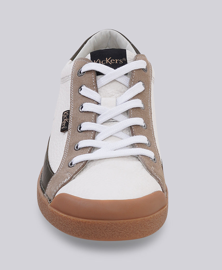 Kickers KICK TRAINER White Beige Men Sneakers