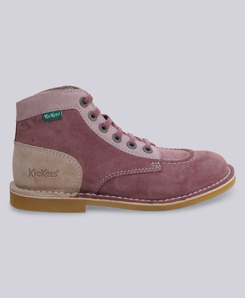 Kickers KICK LEGEND Pink Beige Women Boot - Main Image