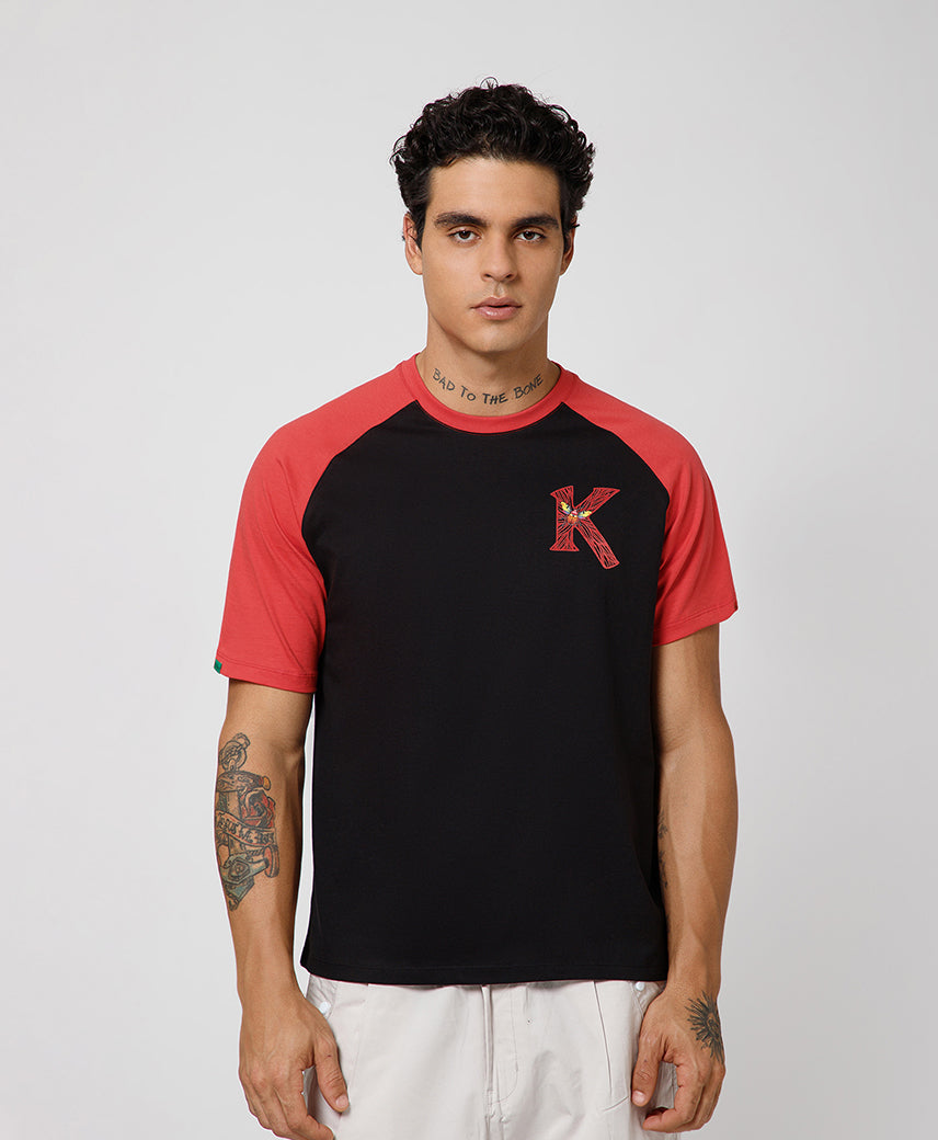 Kickers Men Black T-Shirts