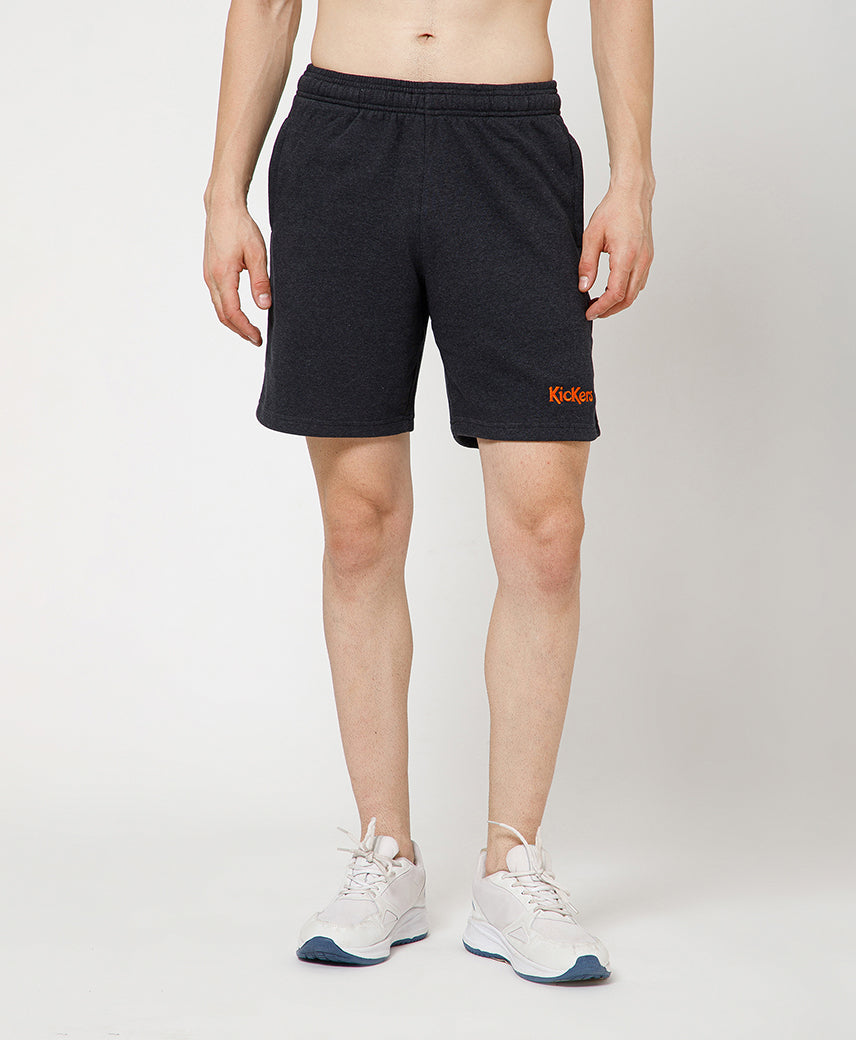 Kickers Men Dark Grey Shorts