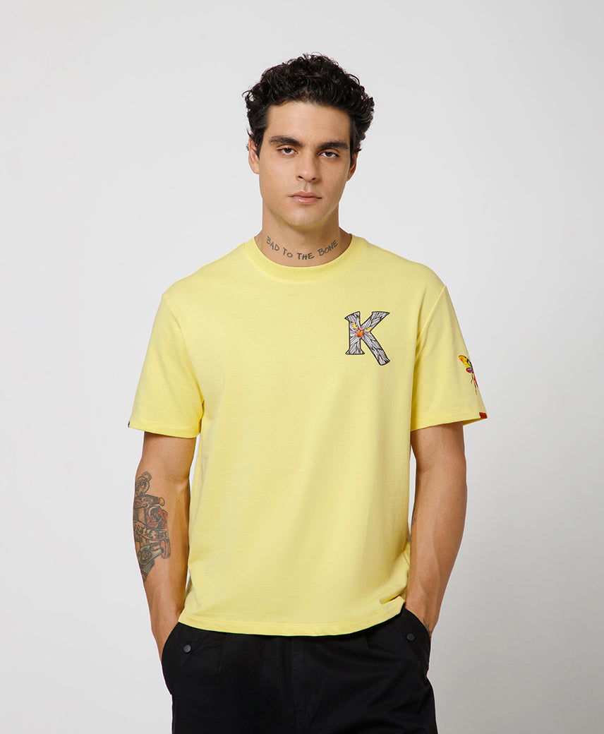Kickers Men Yello T-Shirts