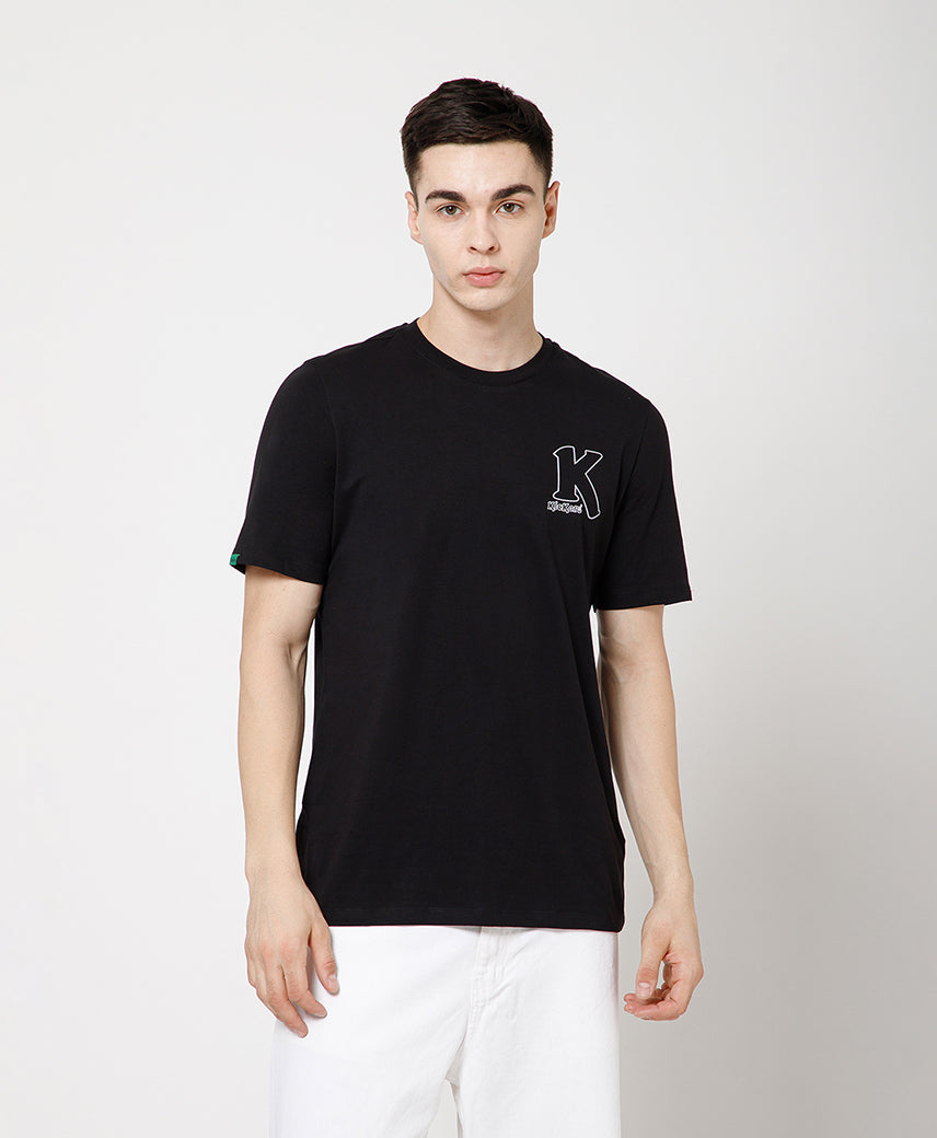 Kickers BLACK Men T-Shirts