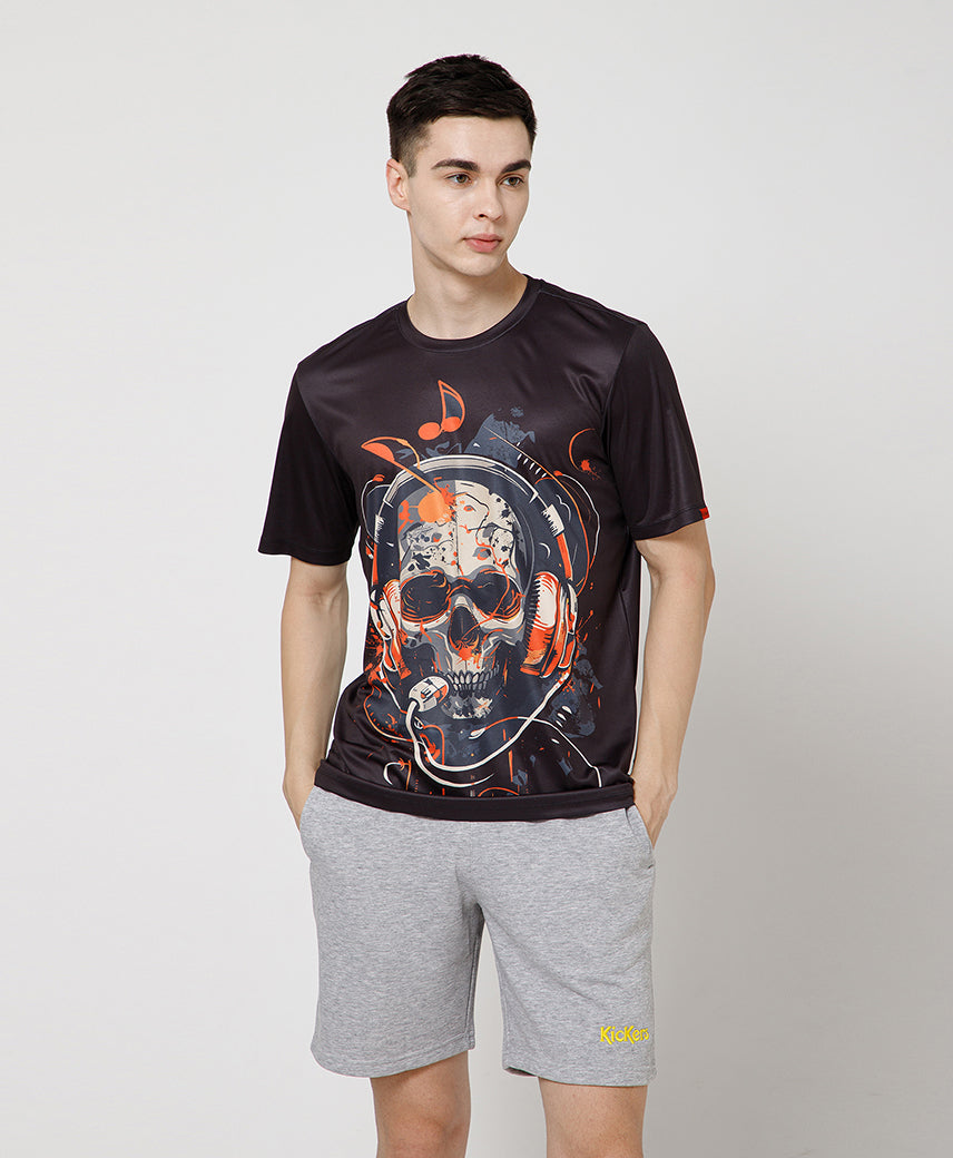 Kickers Black Men T-Shirts