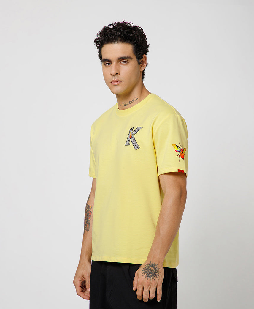 Kickers Men Yello T-Shirts