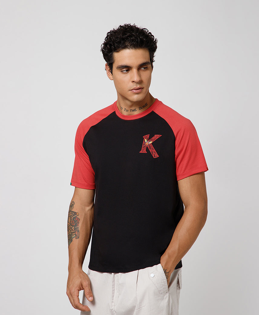 Kickers Men Black T-Shirts