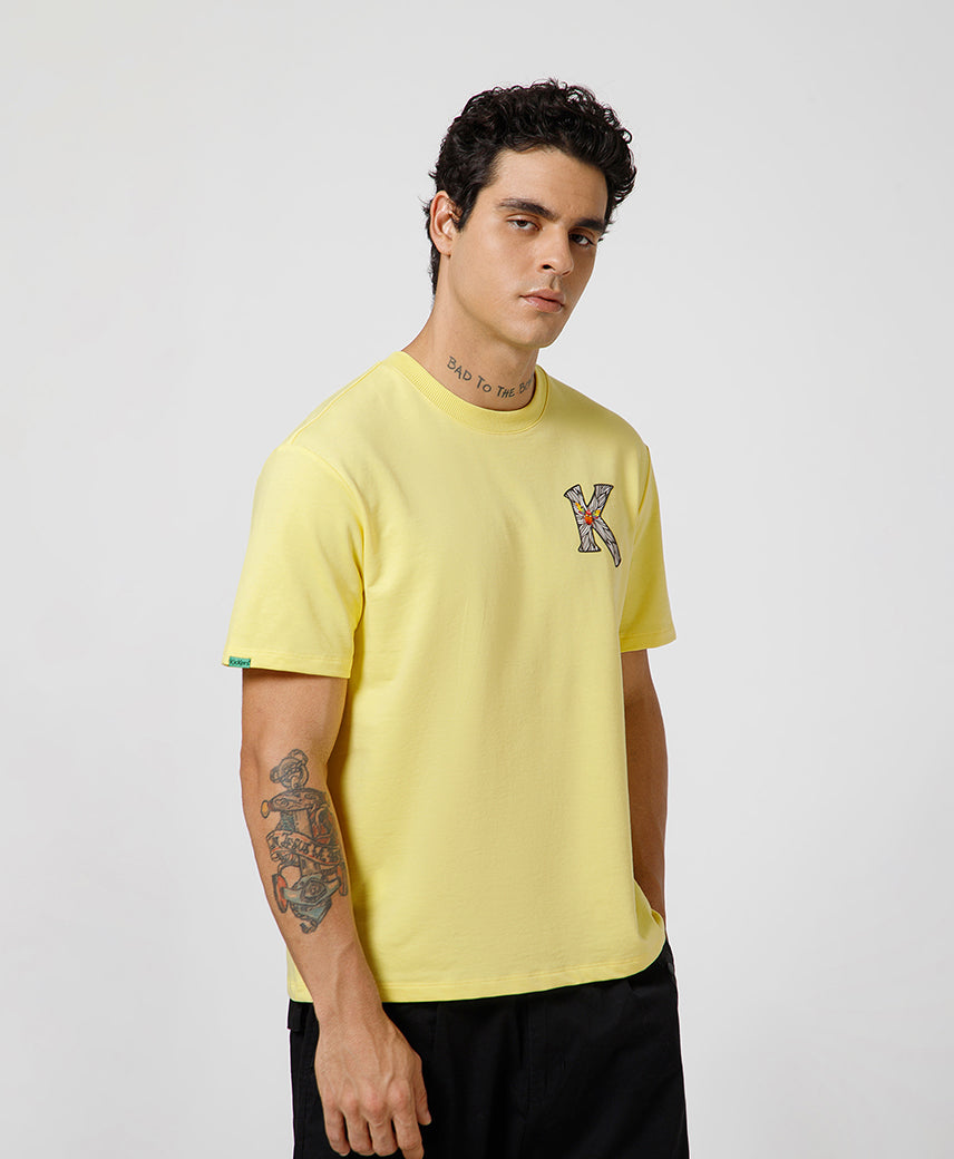 Kickers Men Yello T-Shirts