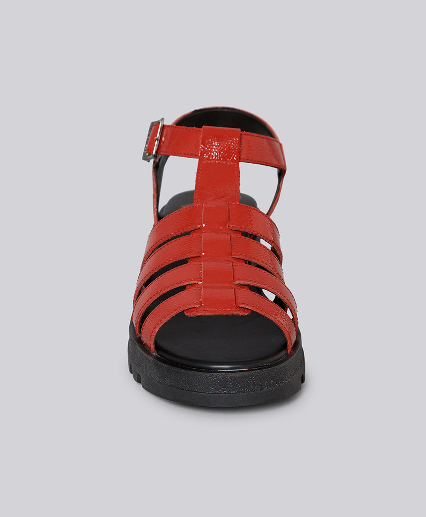 KICK Herika Red Terracotta Women Sandal