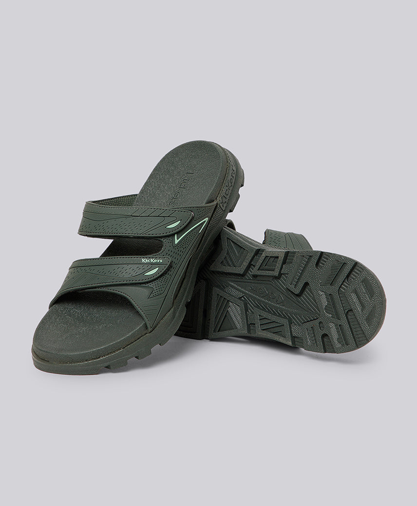 KICK Callisto Olive Men Slip In Sandal