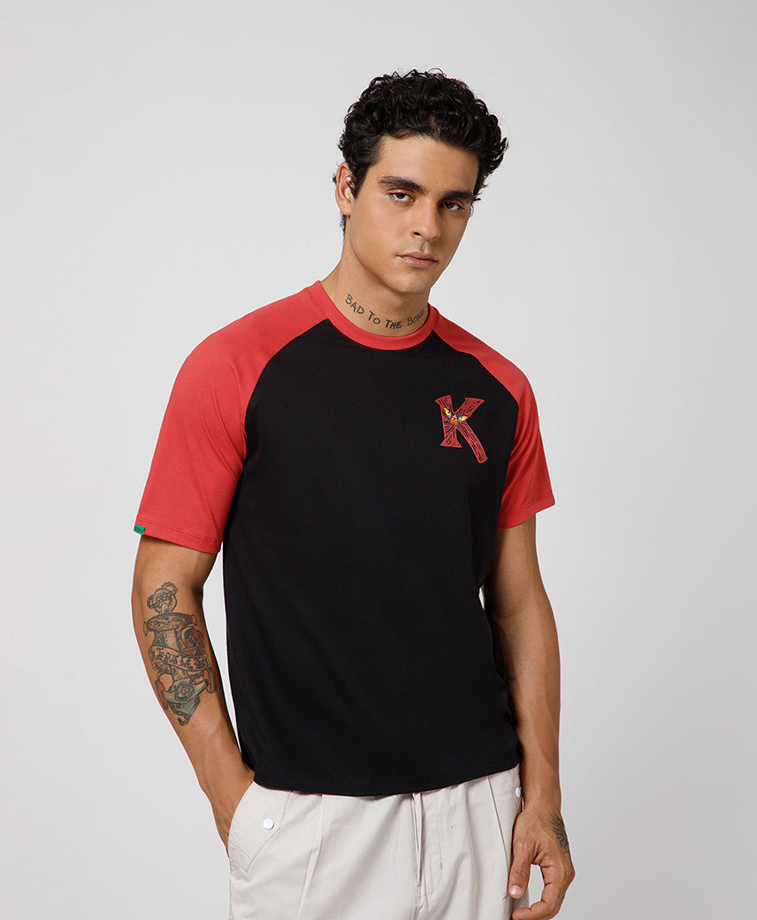 Kickers Men Black T-Shirts