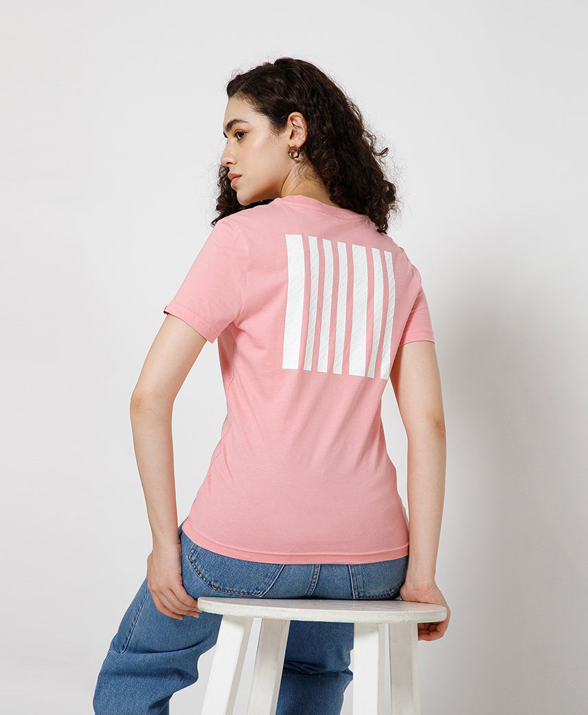 Kickers Women Pink T-Shirts