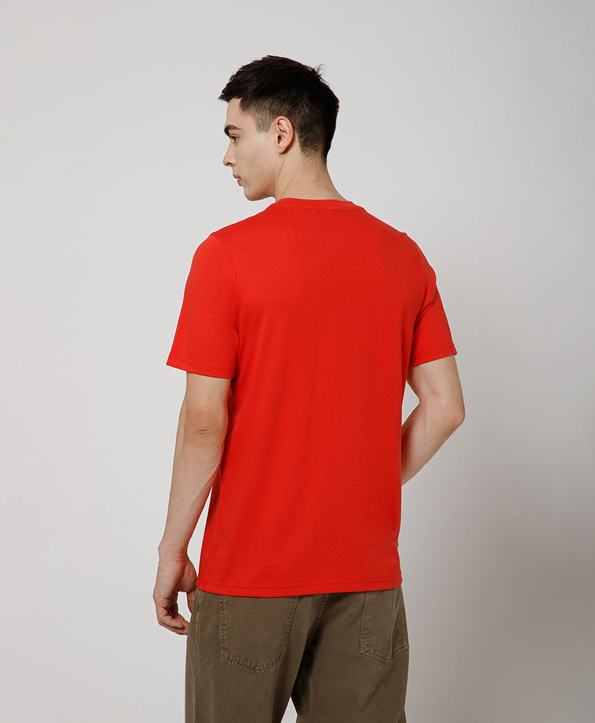 Kickers Men Red T-Shirts