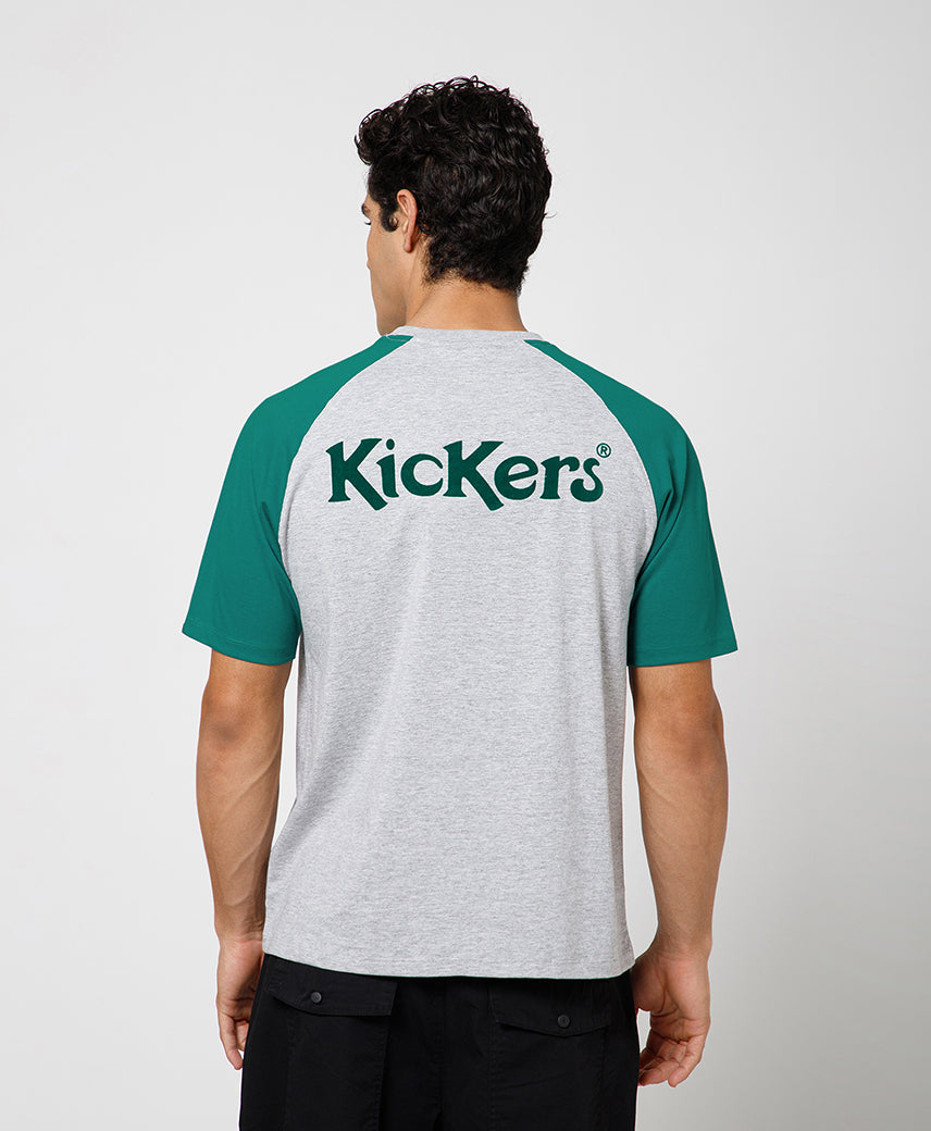 Kickers Men Grey T-Shirts