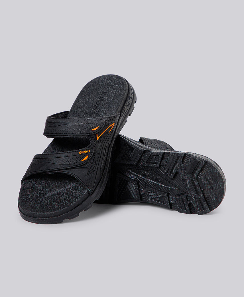 KICK Callisto Black Men Slip In Sandal