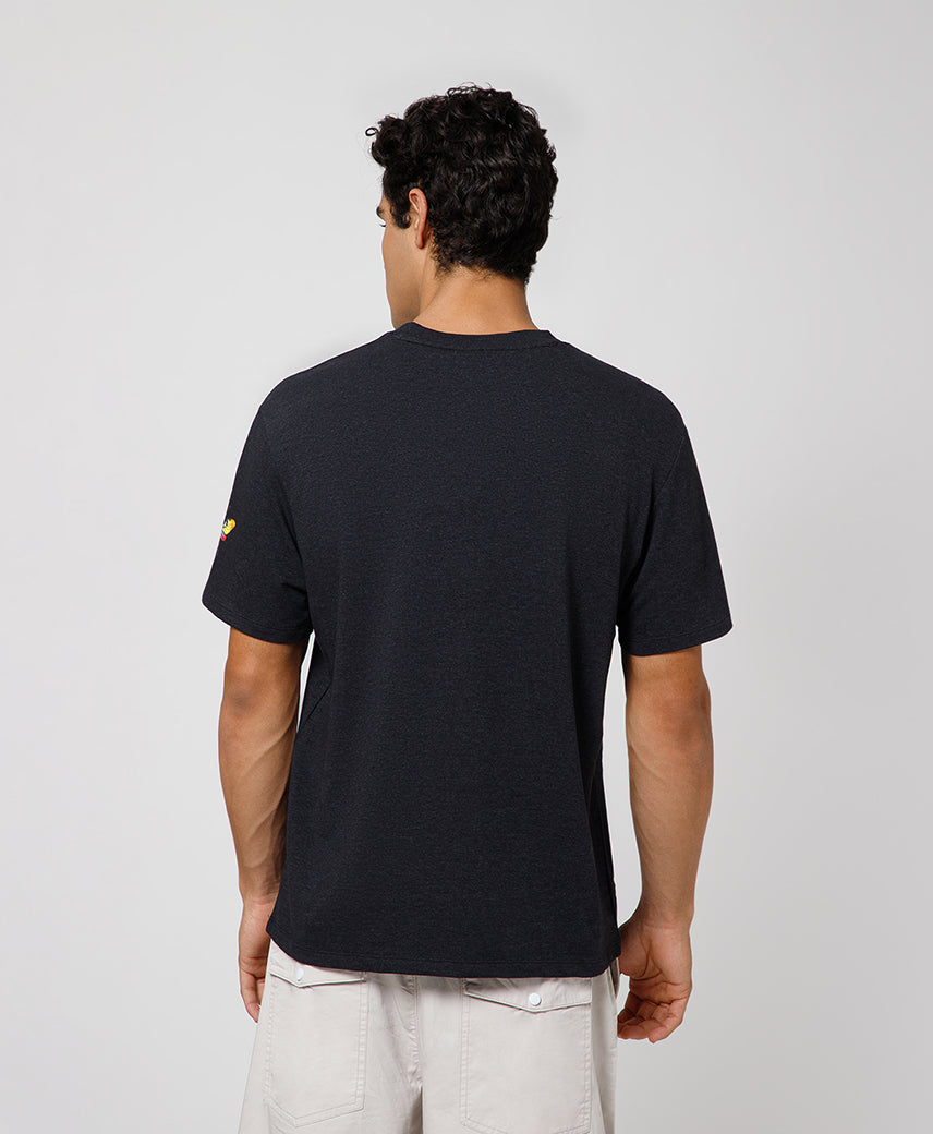 Kickers Men DK Grey T-Shirts