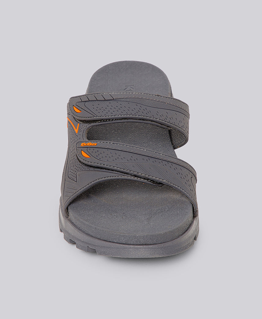 KICK Callisto Dark Grey Men Slip In Sandal