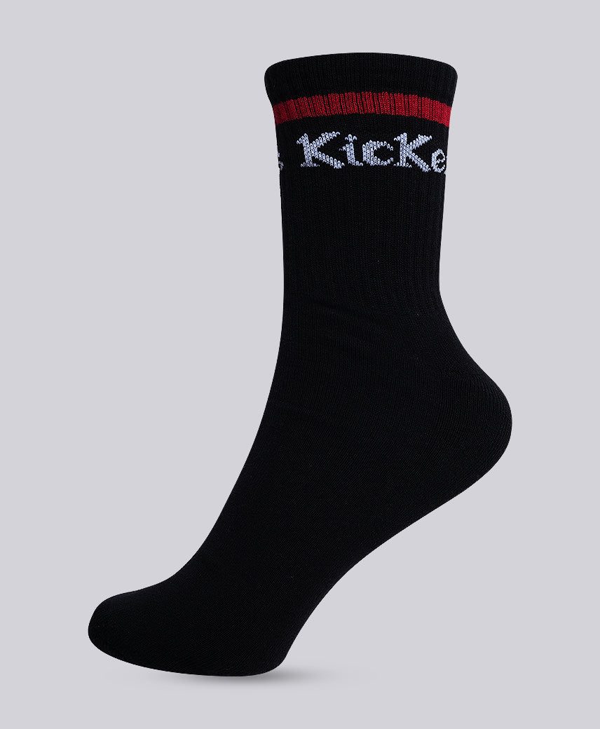 Kickers Men WHITE-BLACK Socks