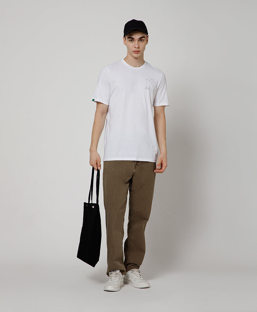 Kickers WHITE Men T-Shirts