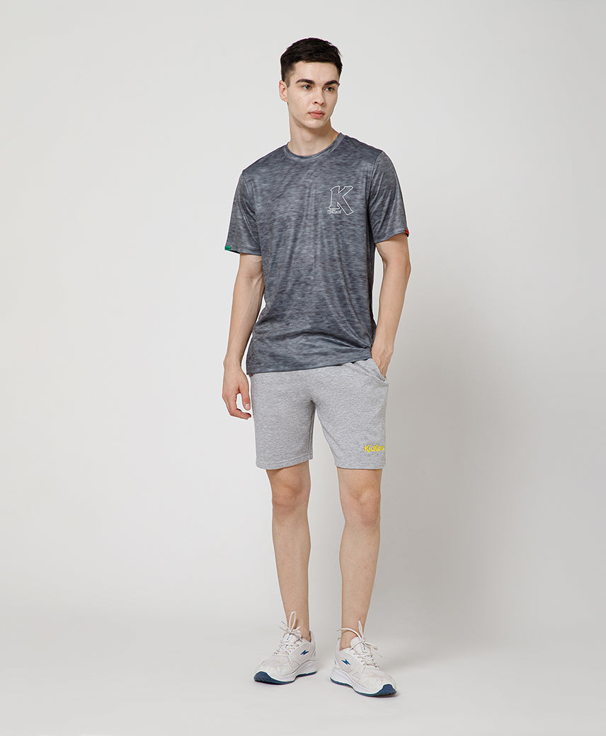 Kickers Men Grey Shorts