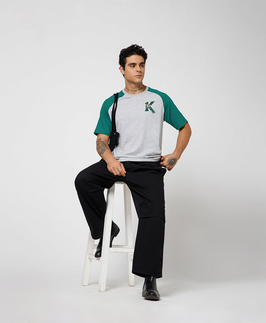 Kickers Men Grey T-Shirts
