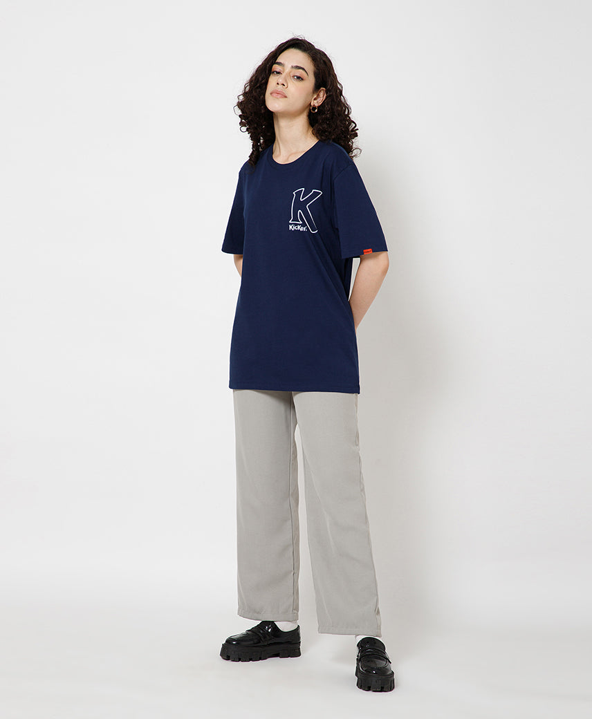 Kickers Navy Unisex T-Shirt