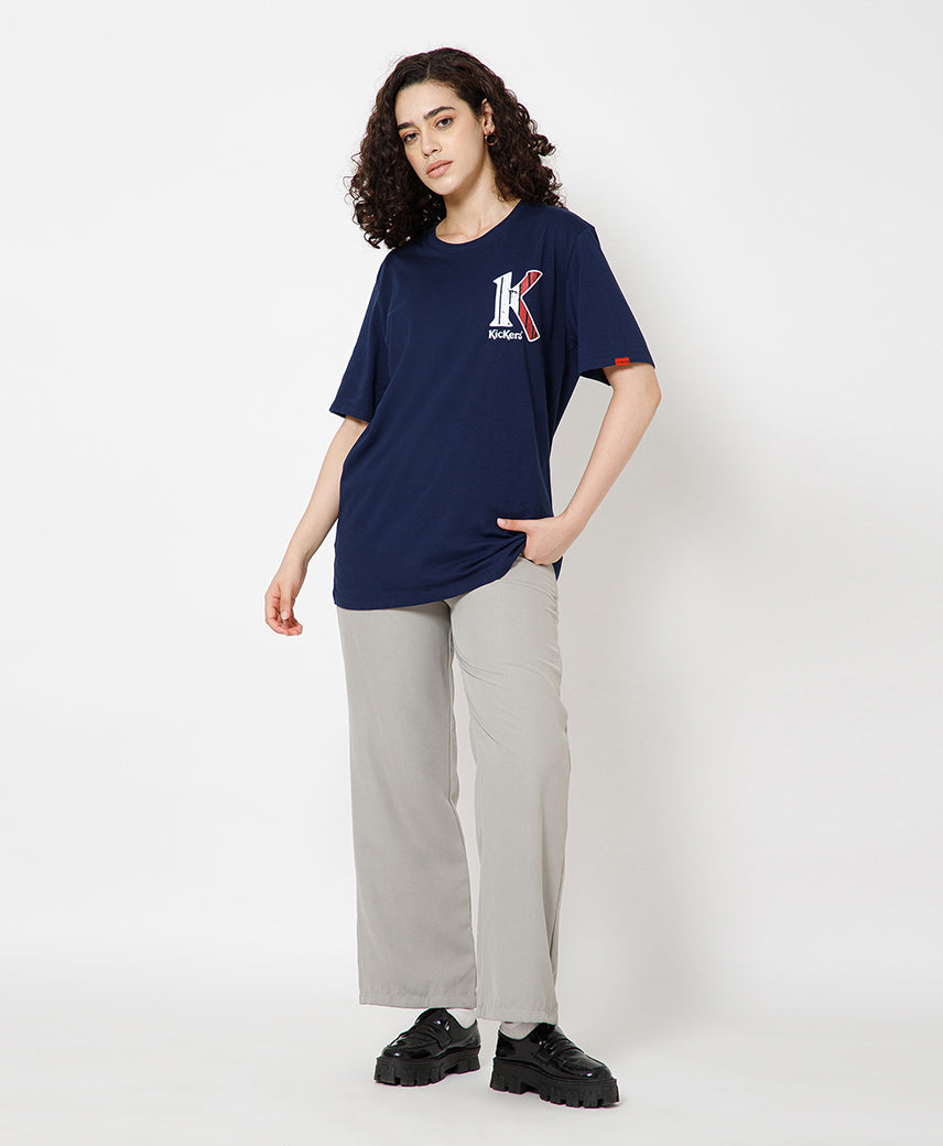 Kickers Navy Unisex T-Shirt