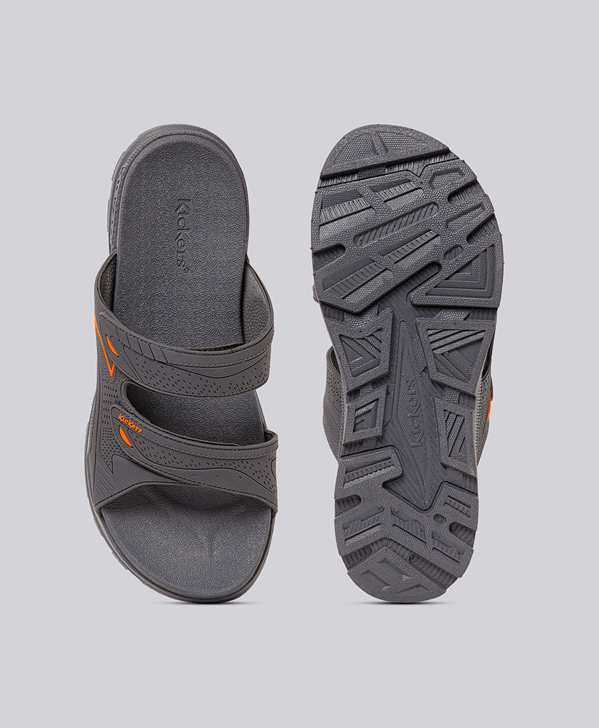 KICK Callisto Dark Grey Men Slip In Sandal