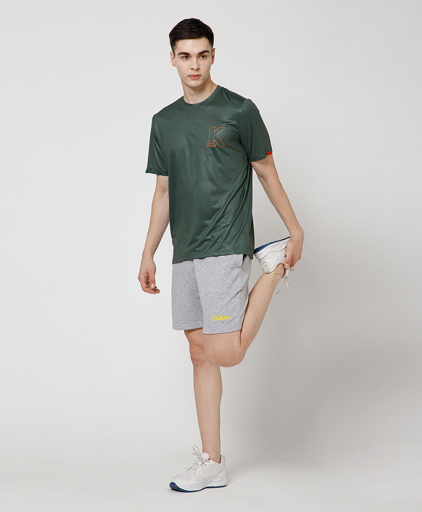 Kickers DARK GREEN Men T-Shirts