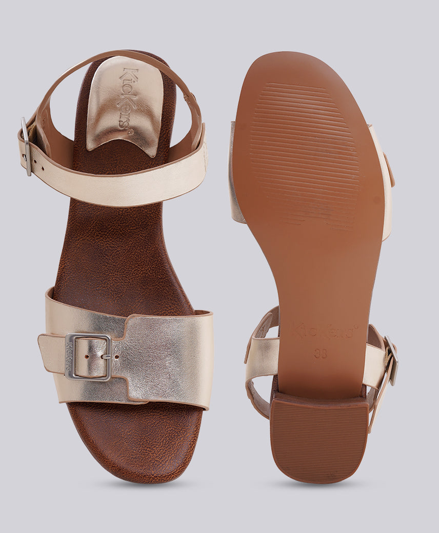 Kickers KICK BUCIDI Gold Women Sandal