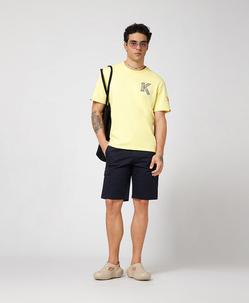 Kickers Men Navy Shorts