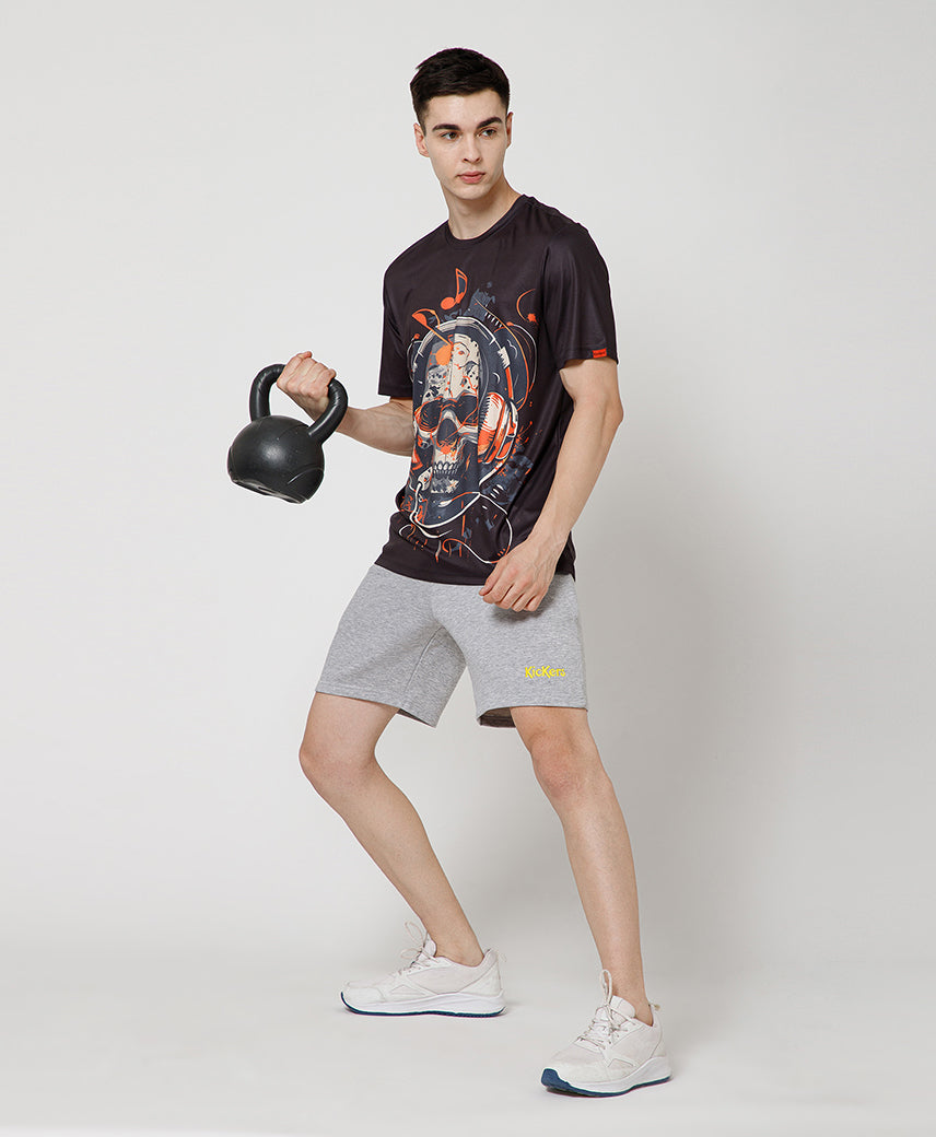 Kickers Black Men T-Shirts