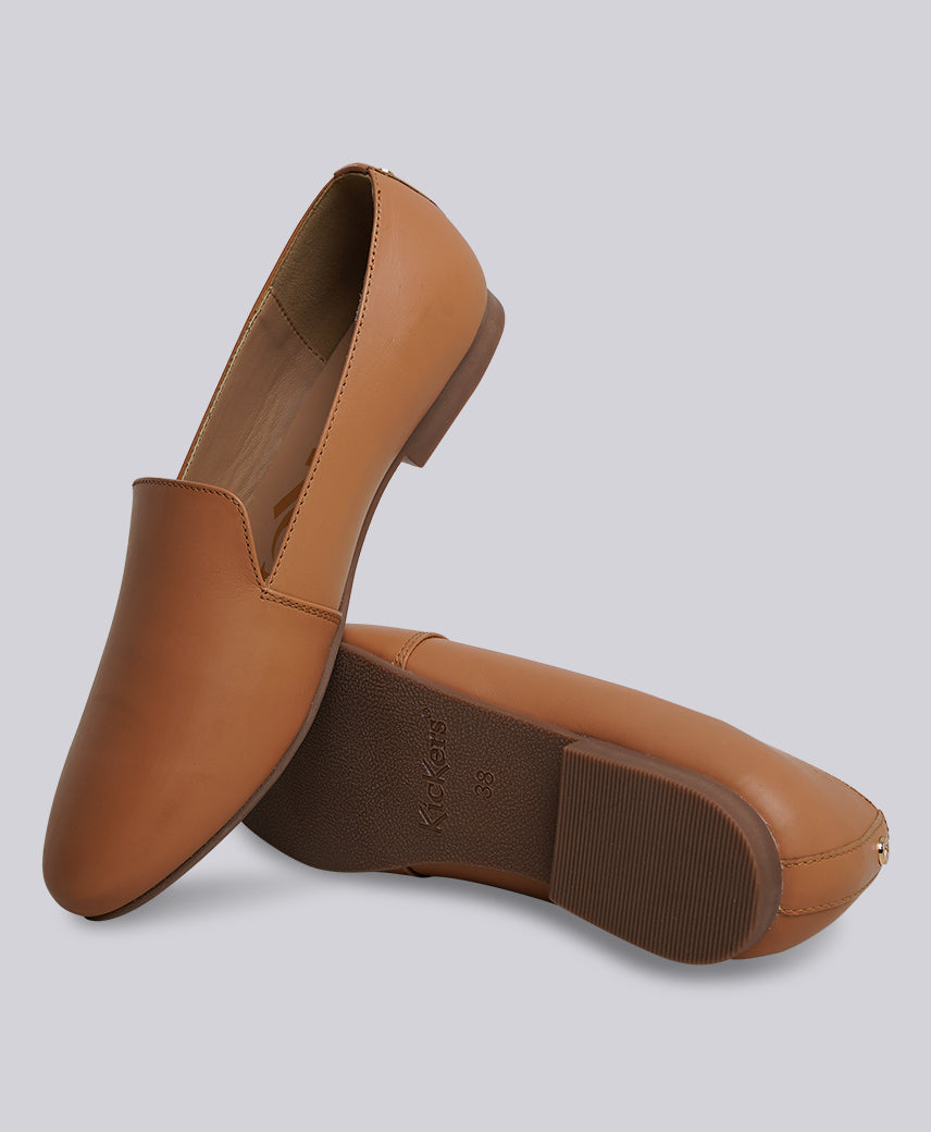 KICK BREAM TAN WOMEN BALLERINA
