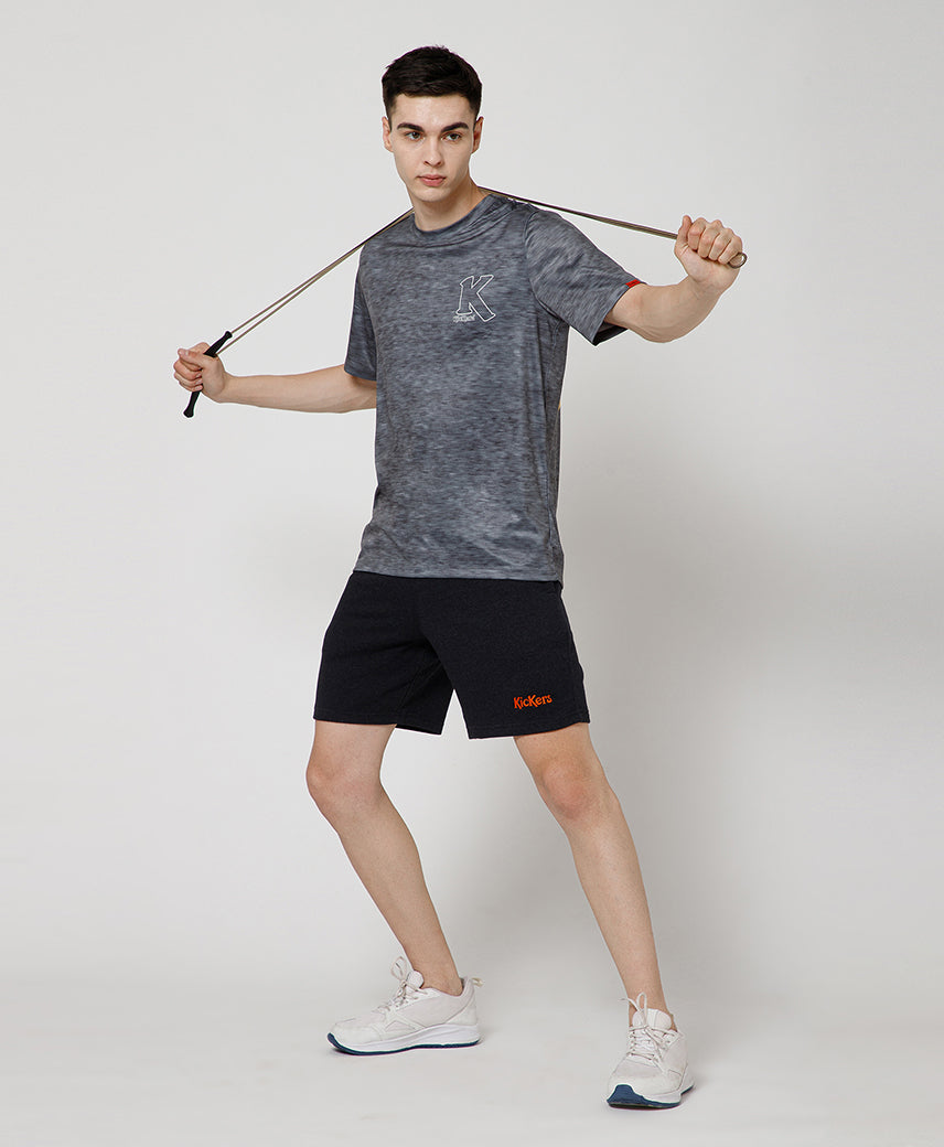 Kickers Grey Men T-Shirts