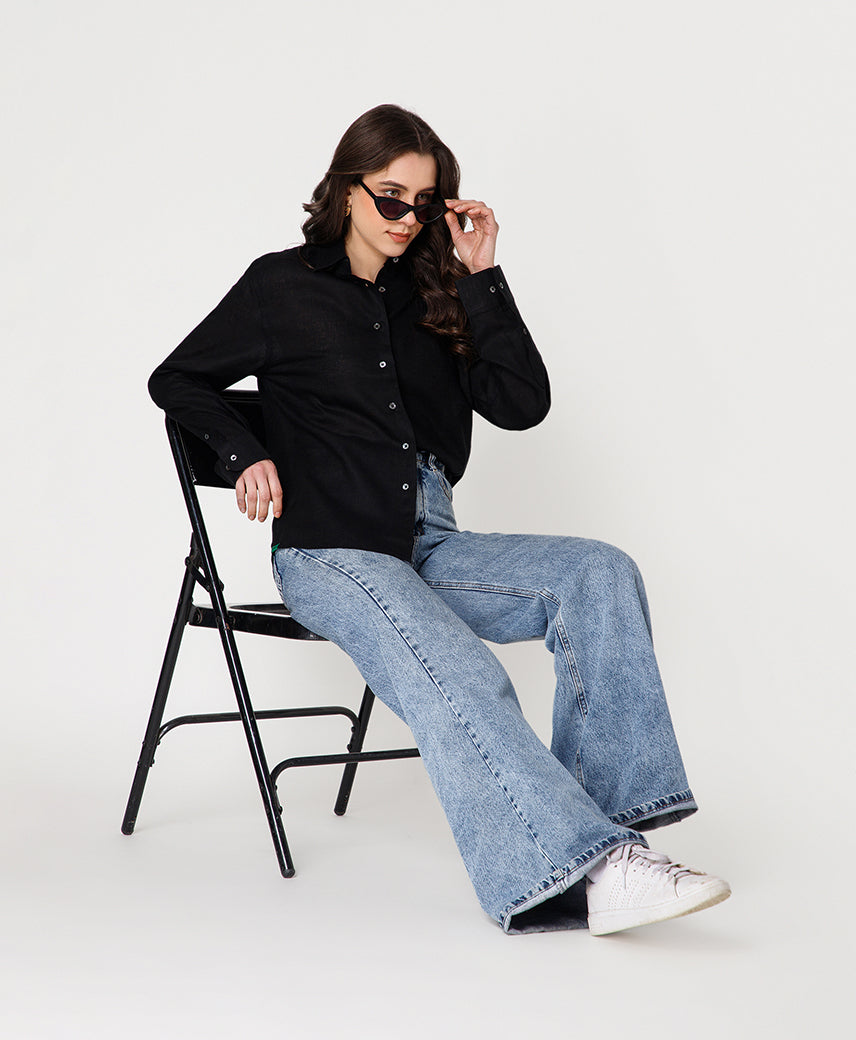 Kickers Women Black Shirts