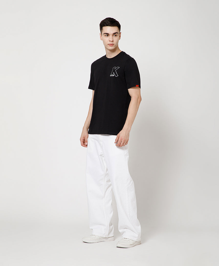 Kickers BLACK Men T-Shirts