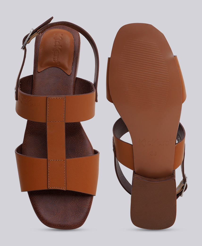 Kickers KICK BUCLY TAN Women Sandal