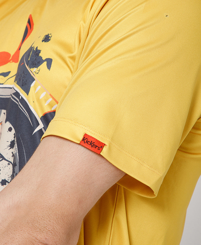 Kickers Mustard Men T-Shirts