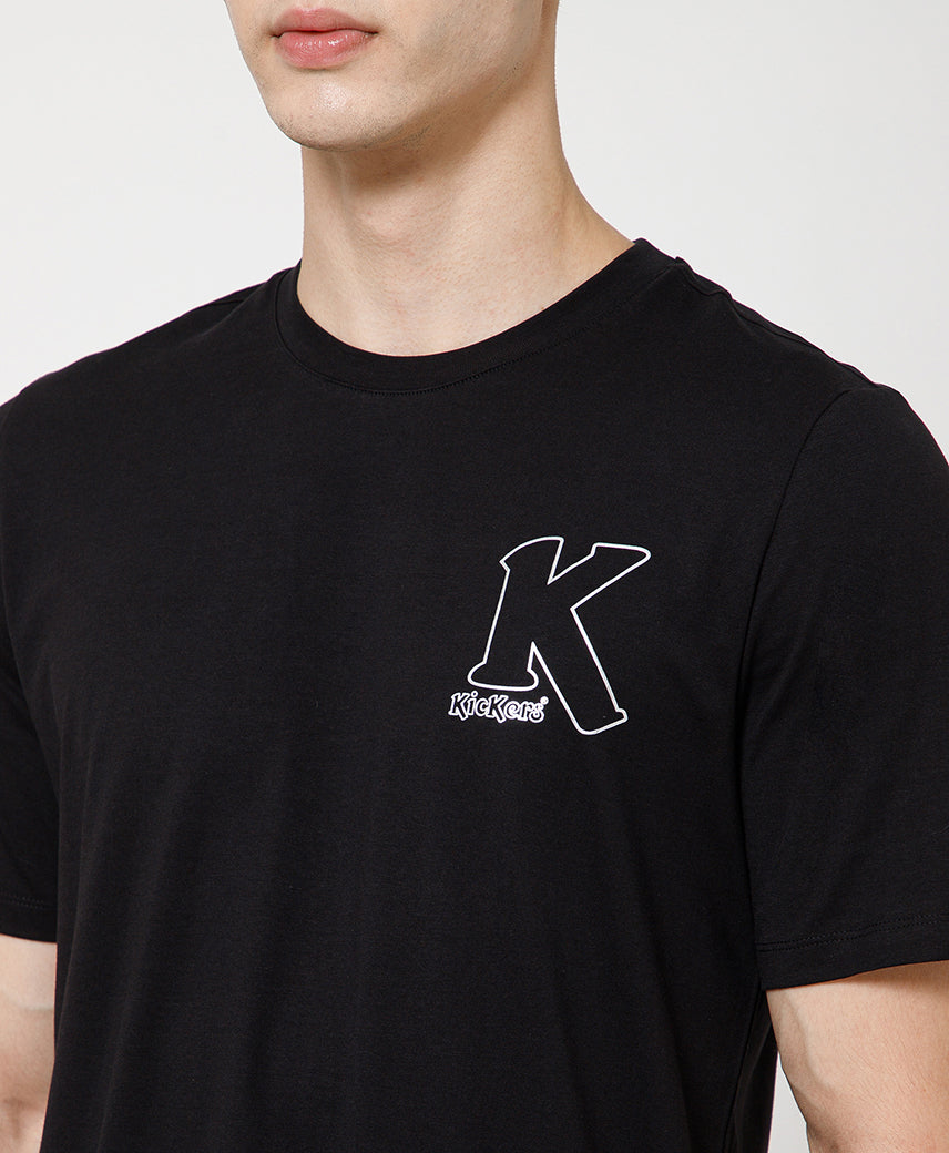 Kickers BLACK Men T-Shirts