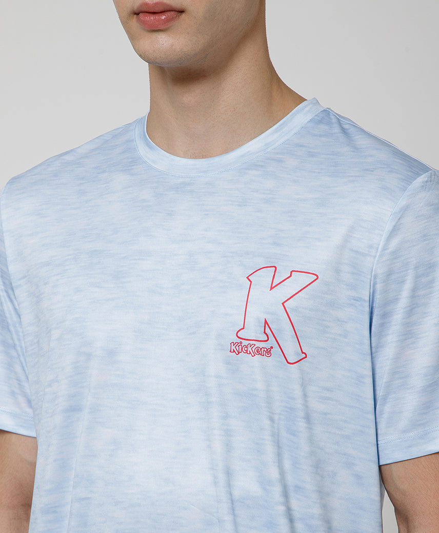 Kickers Blue Men T-Shirts