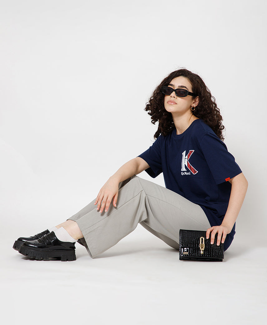 Kickers Navy Unisex T-Shirt
