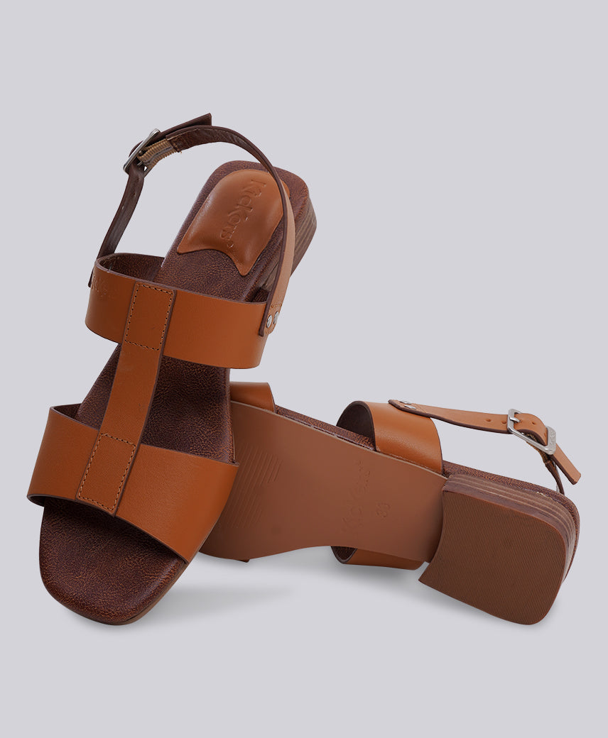 Kickers KICK BUCLY TAN Women Sandal