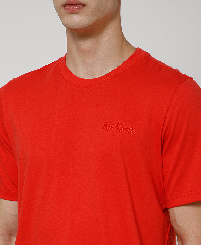 Kickers Men Red T-Shirts