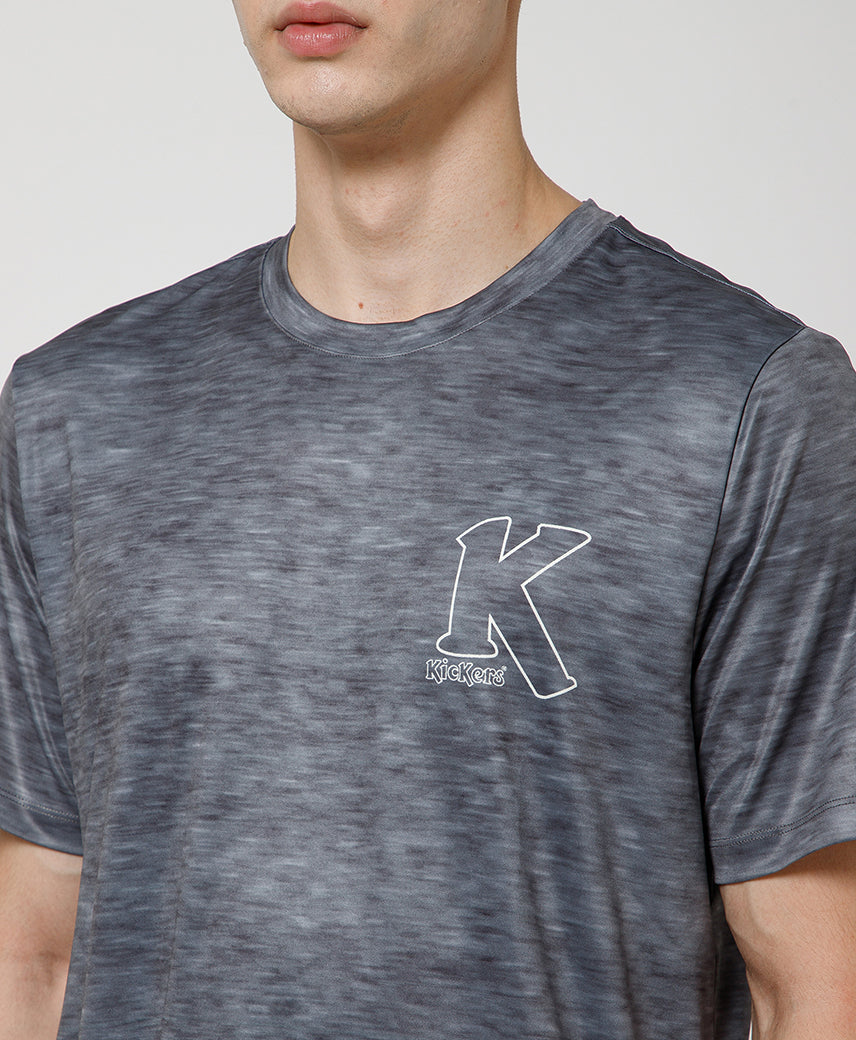 Kickers Grey Men T-Shirts