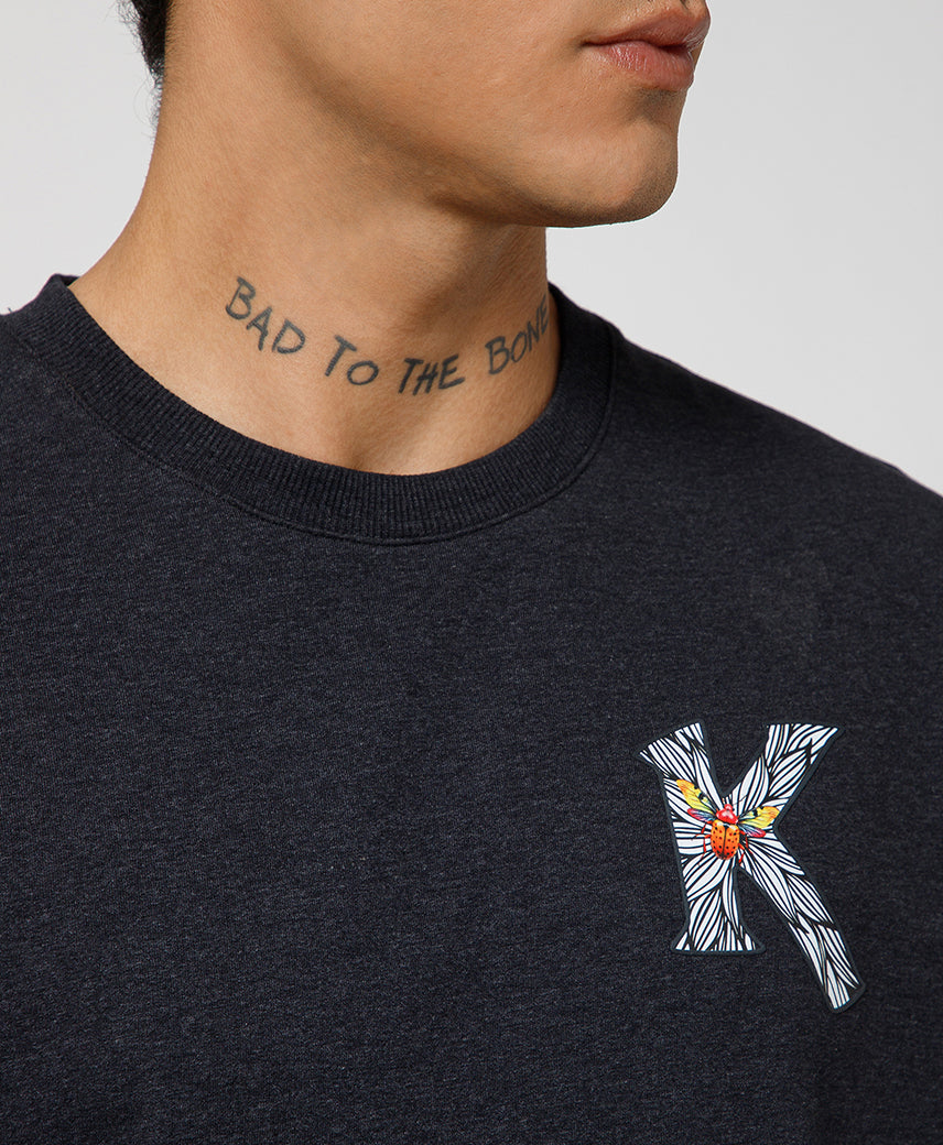 Kickers Men DK Grey T-Shirts