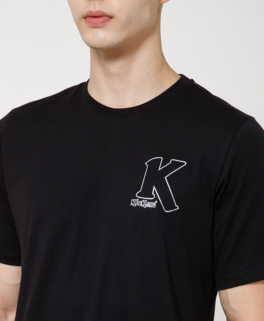 Kickers BLACK Men T-Shirts