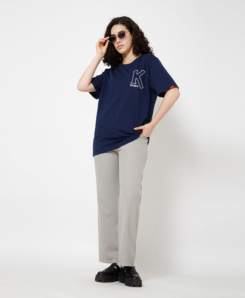 Kickers Navy Unisex T-Shirt