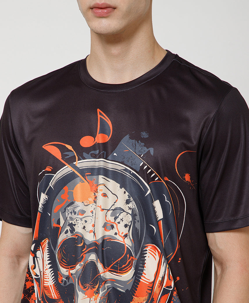 Kickers Black Men T-Shirts
