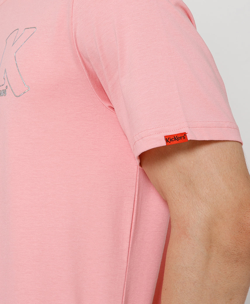 Kickers Men White T-Shirts