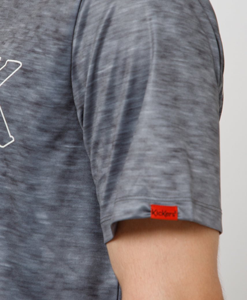 Kickers Grey Men T-Shirts