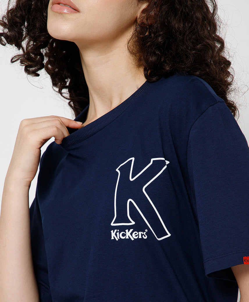 Kickers Navy Unisex T-Shirt