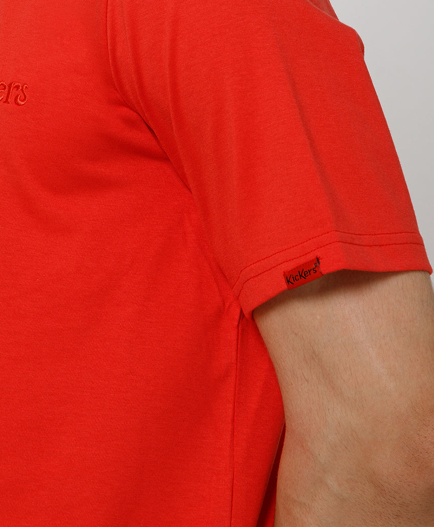 Kickers Men Red T-Shirts